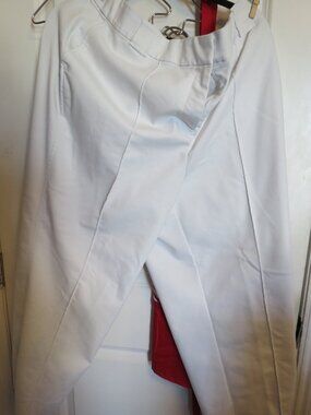 20 Lane Bryant White Work Pant